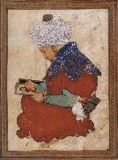 Muslim artist An idealized portrait of Bihzad Spain oil painting artist